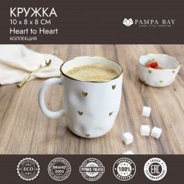 Кружка Heart to Heart HRT003G